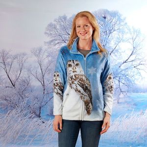 Jachetă fleece bufniță Snowy imagine