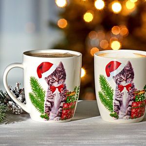 Cană "Christmas Kitten imagine