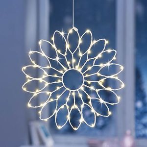 Decorațiune LED suspendată Floare de gheață imagine