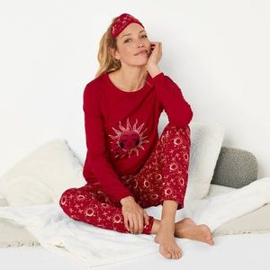 Pijama + mască de somn cu motiv solar imagine