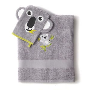 Set de textile de baie pentru copii cu broderie koala imagine