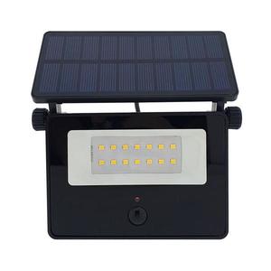 Proiector LED solar de exterior cu senzor LED/2W/3, 7V 4200K IP44 imagine