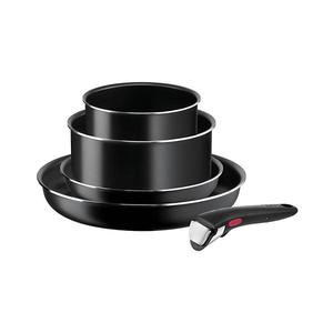 Set de vase de gătit Tefal 5 buc. INGENIO EASY COOK & CLEAN BLACK imagine