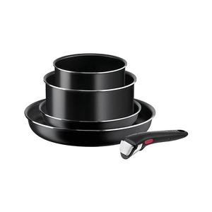 Set de vase de gătit Tefal 5 buc. INGENIO EASY COOK & CLEAN BLACK imagine