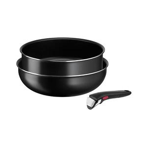 Set de tigăi Tefal 3 buc. INTUITION EASY COOK & CLEAN BLACK imagine