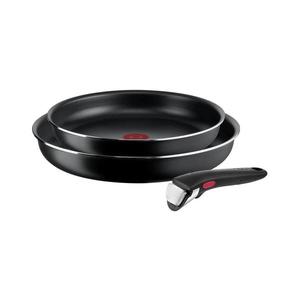 Set de tigăi Tefal 3 buc. INTUITION EASY COOK & CLEAN BLACK imagine