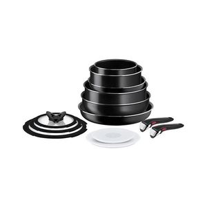 Set de vase de gătit Tefal 13 buc. INGENIO EASY COOK & CLEAN BLACK imagine