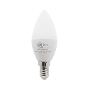 Bec LED Qtec C35 E14/5W/230V 2700K imagine