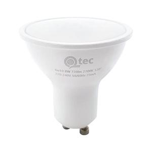 Bec LED Qtec GU10/8W/230V 2700K imagine