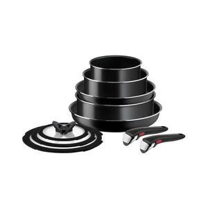 Set de vase de gătit 10 buc. Tefal INGENIO EASY COOK & CLEAN BLACK imagine