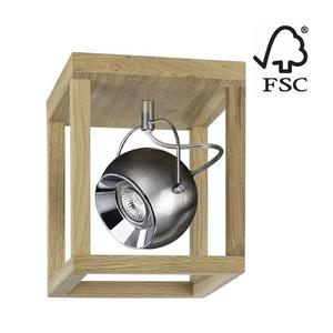 Plafonieră LED 5227174 ROY 1xGU10/5W/230V stejar mat imagine