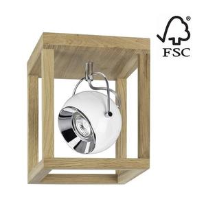 Plafonieră LED 5222174 ROY 1xGU10/5W/230V stejar mat imagine