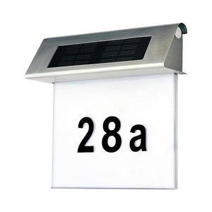 Număr LED solar de casă 6710102 LED/2x0, 07W/2, 4V IP44 imagine