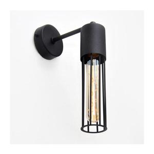 Lampă de perete MELODY 1xE27/15W/230V negru imagine