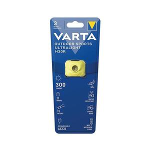 Lanternă frontală LED reîncărcabilă dimabilă Varta 18631201401 OUTDOOR SPORTS LED/5V IPX4 imagine