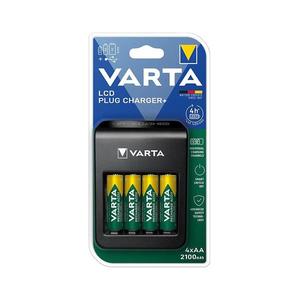 Încărcător de baterii LCD Varta 57687101441 4xAA/AAA 2100mAh 230V imagine