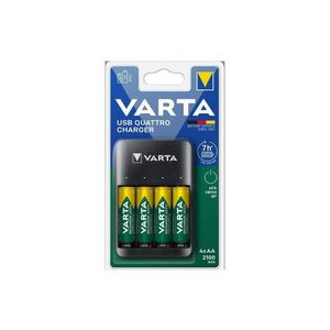 Încărcător de baterii Varta 57652101451 4xAA/AAA 2100mAh 5V imagine