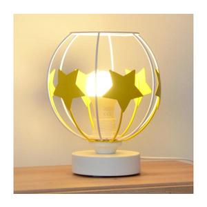 Lampă de masă pentru copii STARS 1xE27/15W/230V galben/alb imagine