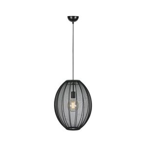 Lustră pe cablu Markslöjd 108795 FORENCE 1xE27/40W/230V negru imagine