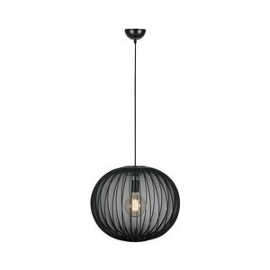 Lustră pe cablu Markslöjd 108791 FORENCE 1xE27/40W/230V d. 50 cm negru imagine