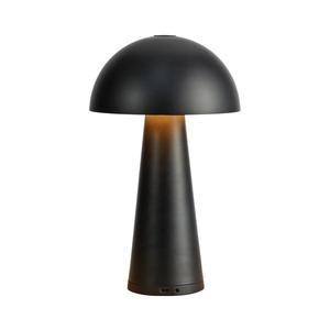 Lampă LED reîncărcabilă dimabilă Markslöjd 108655 FUNGI LED/1, 5W/5V IP44 negru imagine