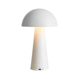 Lampă LED reîncărcabilă dimabilă Markslöjd 108656 FUNGI LED/1, 5W/5V IP44 alb imagine