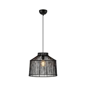 Lustră pe cablu Markslöjd 108668 CAPANNA 1xE27/40W/230V negru imagine