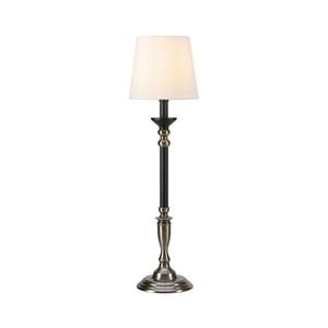 Lampă de masă Markslöjd 108680 GENT 1xE27/40W/230V crom/negru/alb imagine