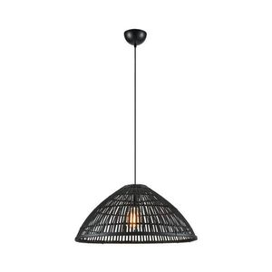 Lustră pe cablu Markslöjd 108674 CAPELLO 1xE27/40W/230V negru/bambus imagine