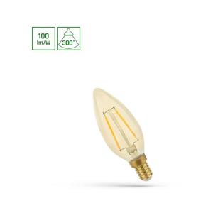 Bec LED VINTAGE C35 E14/5W/230V 2400K imagine