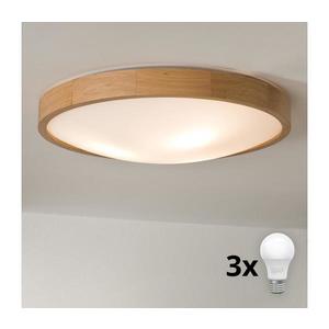 Plafonieră LED Brilagi CARVALHO SLIM 3xE27/60W/230V stejar d. 47 cm imagine