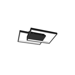 Plafonieră LED dimabilă LED/45W/230V 3000-6500K negru + telecomandă imagine