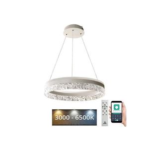 Lustră LED dimabilă pe cablu LED/80W/230V 3000-6500K alb + telecomandă imagine