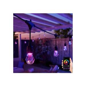 Lanț LED RGBWIC de extensie Nanoleaf NF084E00-20SLO GARLAND 20xLED 15m Wi-Fi IP65 imagine