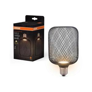 Bec LED Osram DECOR FLAT E27/3, 5W/230V 2700K negru imagine