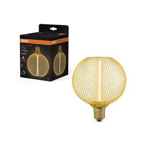 Bec LED dimabil Osram DECOR FILAMENT G125 E27/3, 5W/230V 1800K auriu imagine