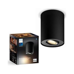 Spot LED dimabil Philips Hue PILLAR 1xGU10/4, 2W/230V negru imagine