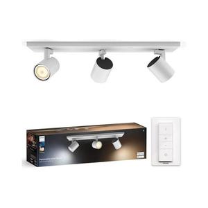 Spot LED dimabil Philips Hue RUNNER 3xGU10/4, 2W/230V alb + telecomandă imagine