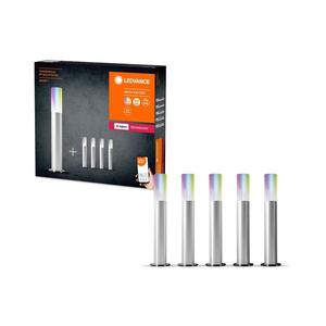 SET 5x lampă LED RGBW de exterior Ledvance SMART+ GARDENPOLE LED/6W/230V IP44 imagine