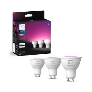 SET 3x bec LED RGBW dimabil Philips Hue WACA GU10/4, 2W/230V 2000-6500K imagine