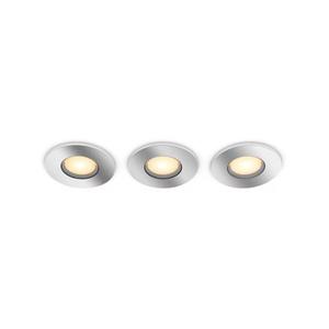 SET 3x corp de iluminat LED dimabil pentru baie Philips Hue ADORE BATHROOM 1xGU10/4, 2W/230V IP44 imagine