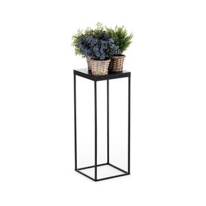 Suport de flori BASICLOFT 60x24 negru imagine