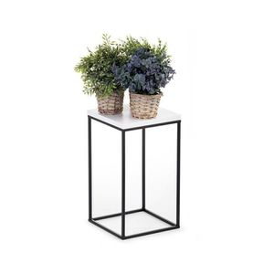 Suport de flori BASICLOFT 40x24 alb/negru imagine