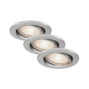 SET 3x corp de iluminat LED dimabil pentru baie 1xGU10/5W/230V IP23 Briloner 7277-039 imagine