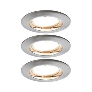 SET 3x corp de iluminat încastrat pentru baie Paulmann 93976 LED/6, 8W IP44 COIN 230V imagine