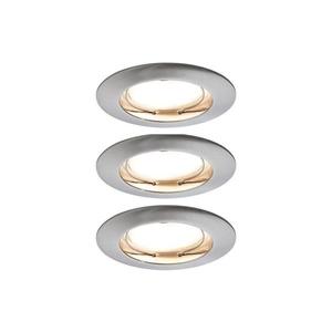 SET 3x corp de iluminat dimabil Paulmann 93958 LED/6, 8W IP44 COIN 230V imagine