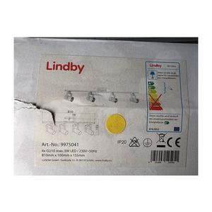 Spot LED Lindby SULAMITA 4xGU10/5W/230V imagine