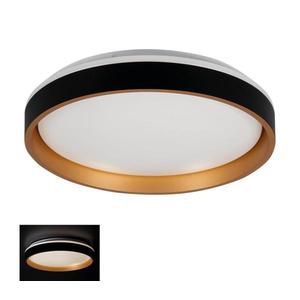 Plafonieră LED 37324 SOLN LED/17, 5W/230V d. 38 cm negru/auriu imagine