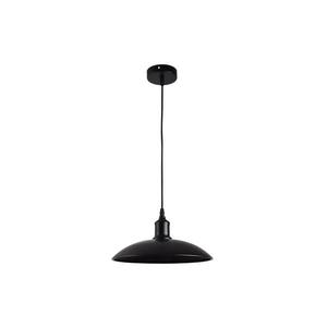 Lustră pe cablu 1xE27/60W/230V d. 29 cm negru imagine