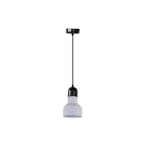 Lustră pe cablu TERRAZZO 1xE27/60W/230V d. 12 cm crem imagine